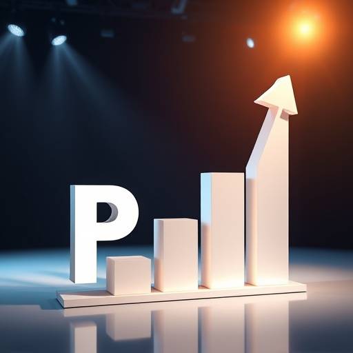 Icon depicting a chart with an upward trend, symbolizing Pay-Per-Click advertising performance.