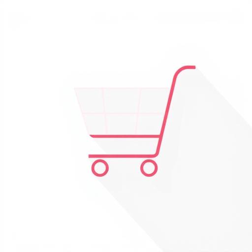 Icon illustrating an online shopping cart, representing e-commerce solutions.